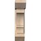 Ekena Millwork Balboa Slat Smooth Bracket w/ Offset Brace, Douglas Fir, 7 1/2"W x 22"D x 30"H BKT0806X22X30BOA06SDF - alternate 3